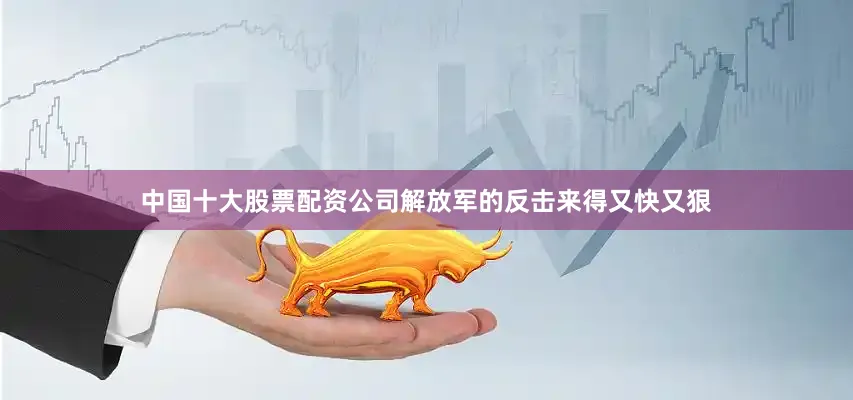 中国十大股票配资公司解放军的反击来得又快又狠